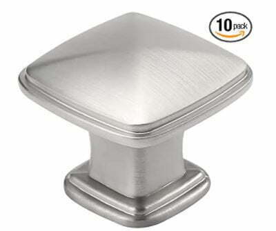 brushed nickel cabinet knobs: Brushed Nickel Zinc Knobs