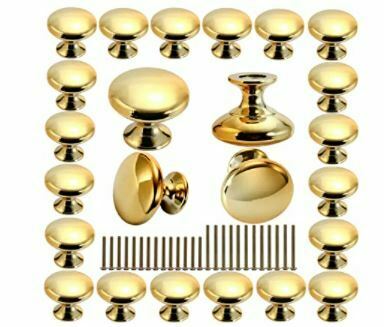 gold cabinet knobs: POZEAN Gold Knobs