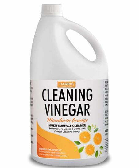 how to clean cabinet handles: Harris Cleaning Vinegar, Mandarin