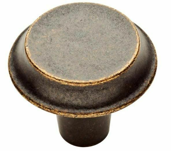 rustic cabinet knobs: Mizuna Warm Chestnut Round Cabinet Knob